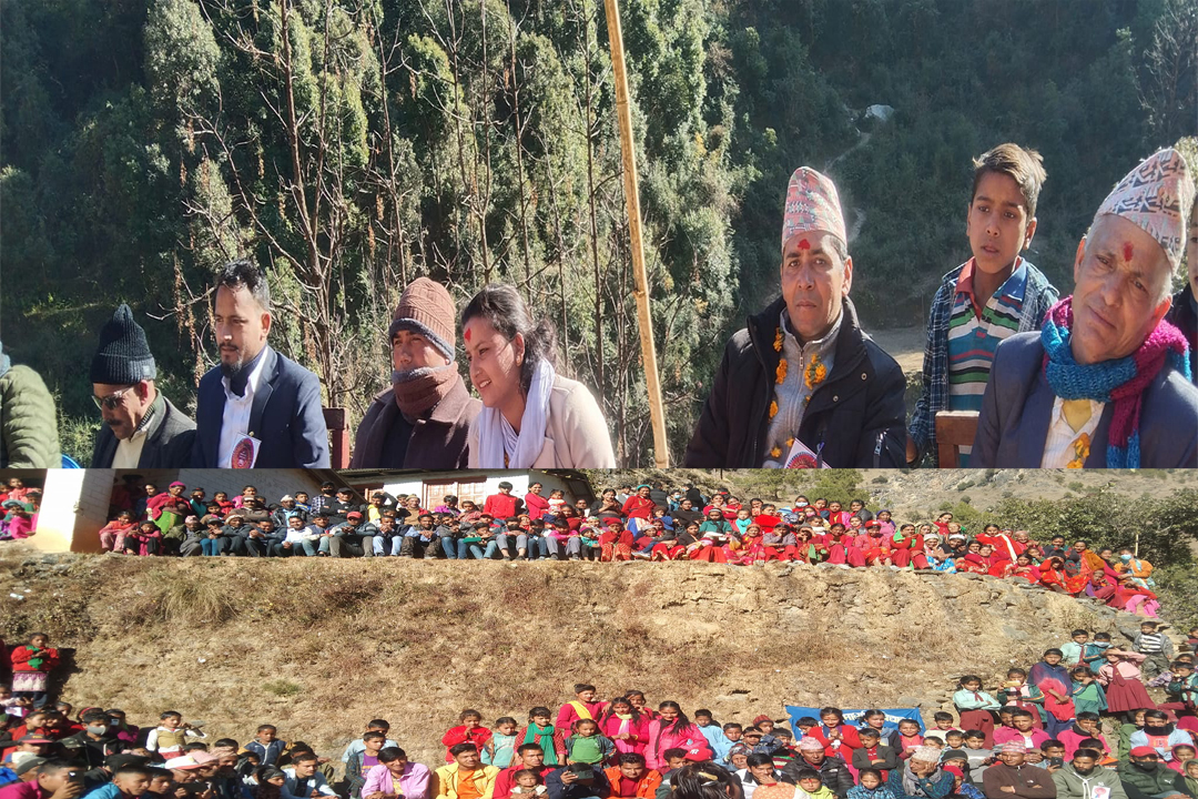 बैतडीको केदार मावि कठमडाले मनायो ६२ औँ वार्षिकोत्सव 